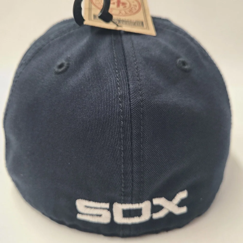 Chicago White Sox Hat Fitted M 47 Brand Franchise Blue White MLB Baseball Men